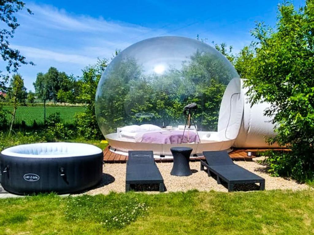 Luxury tent W Bance Glamping Lodz (Lodz)